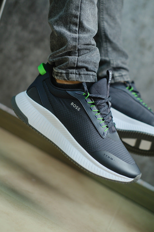 Tenis HUG Azules con Verde